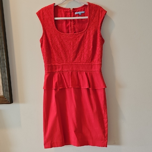 ANTONIO MELANI Dresses & Skirts - ANTONIO MELANI Red Textured Mini Dress